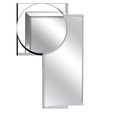 Ajw AJW U711-4830 Channel Frame Mirror; Plate Glass Surface - 48 W X 30 H In. U711-4830